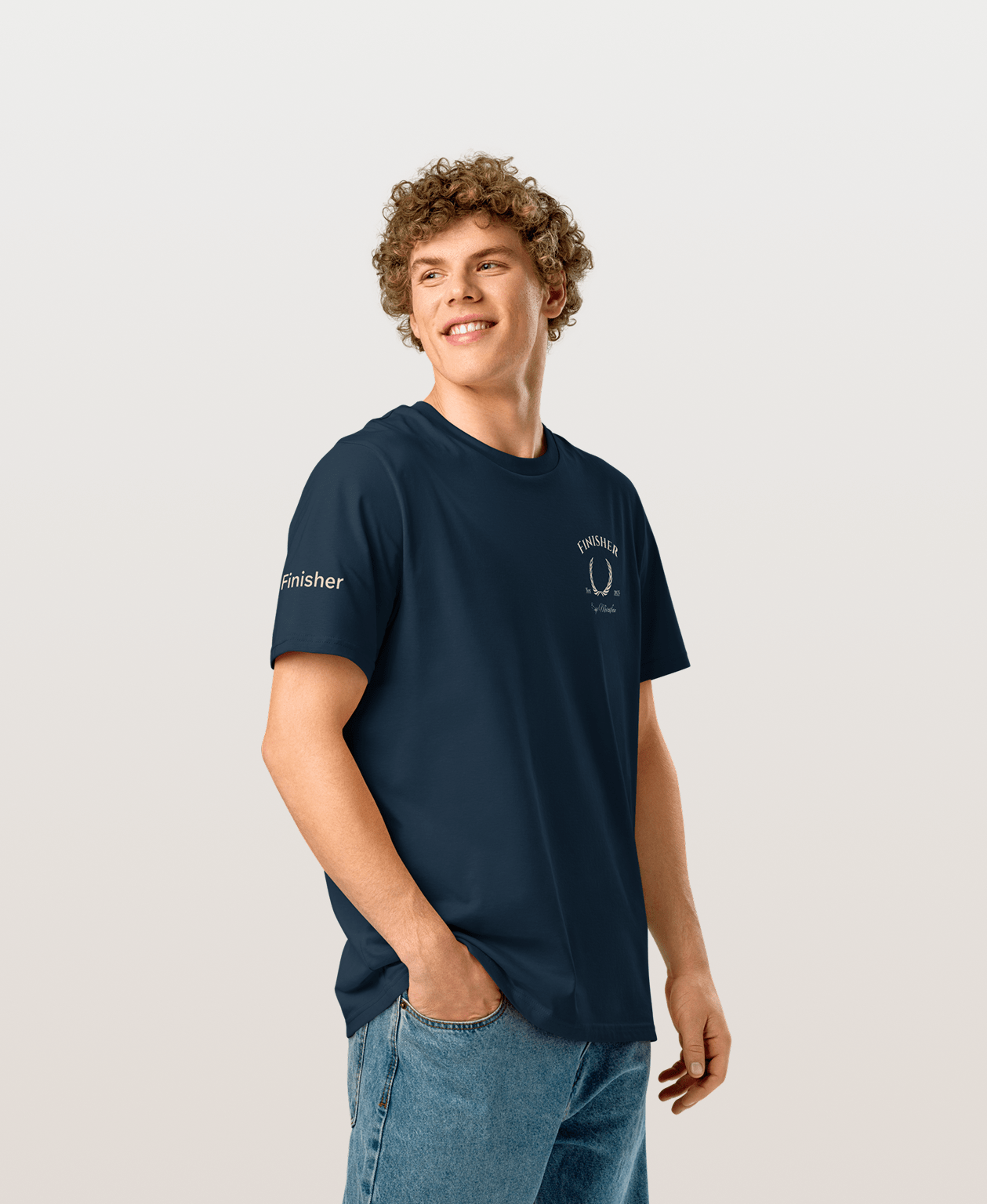 Runline Custom Finisher Crest T-Shirt