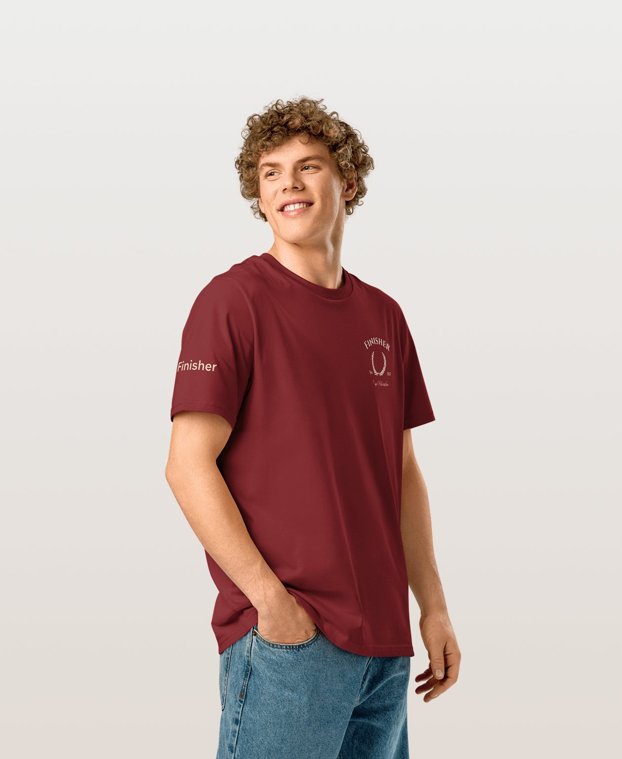 Runline Custom Finisher Crest T-Shirt