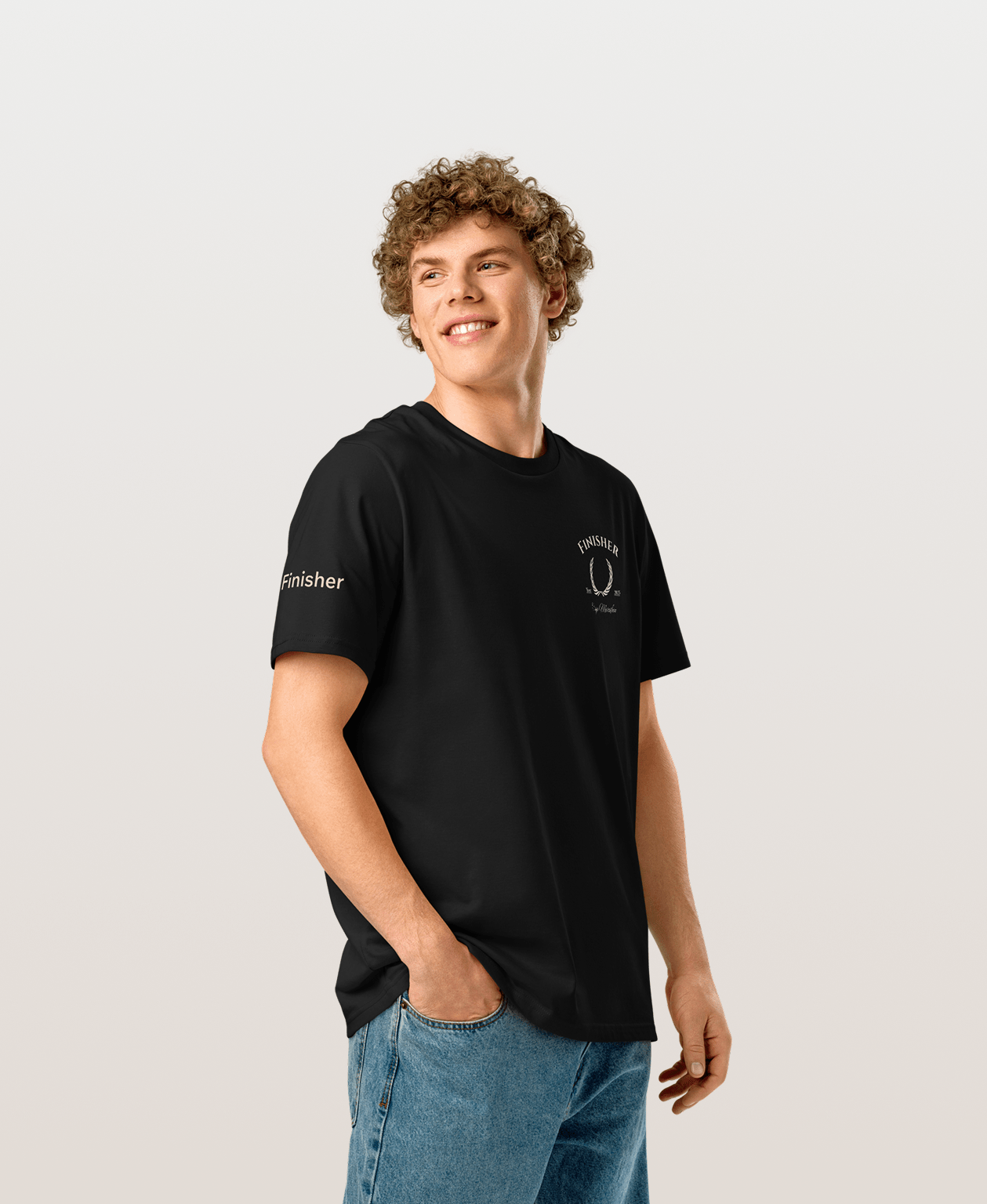 Runline Custom Finisher Crest T-Shirt