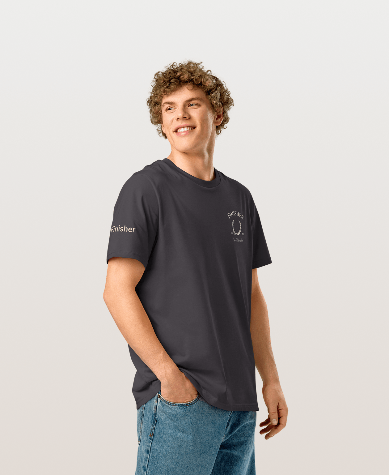 Runline Custom Finisher Crest T-Shirt