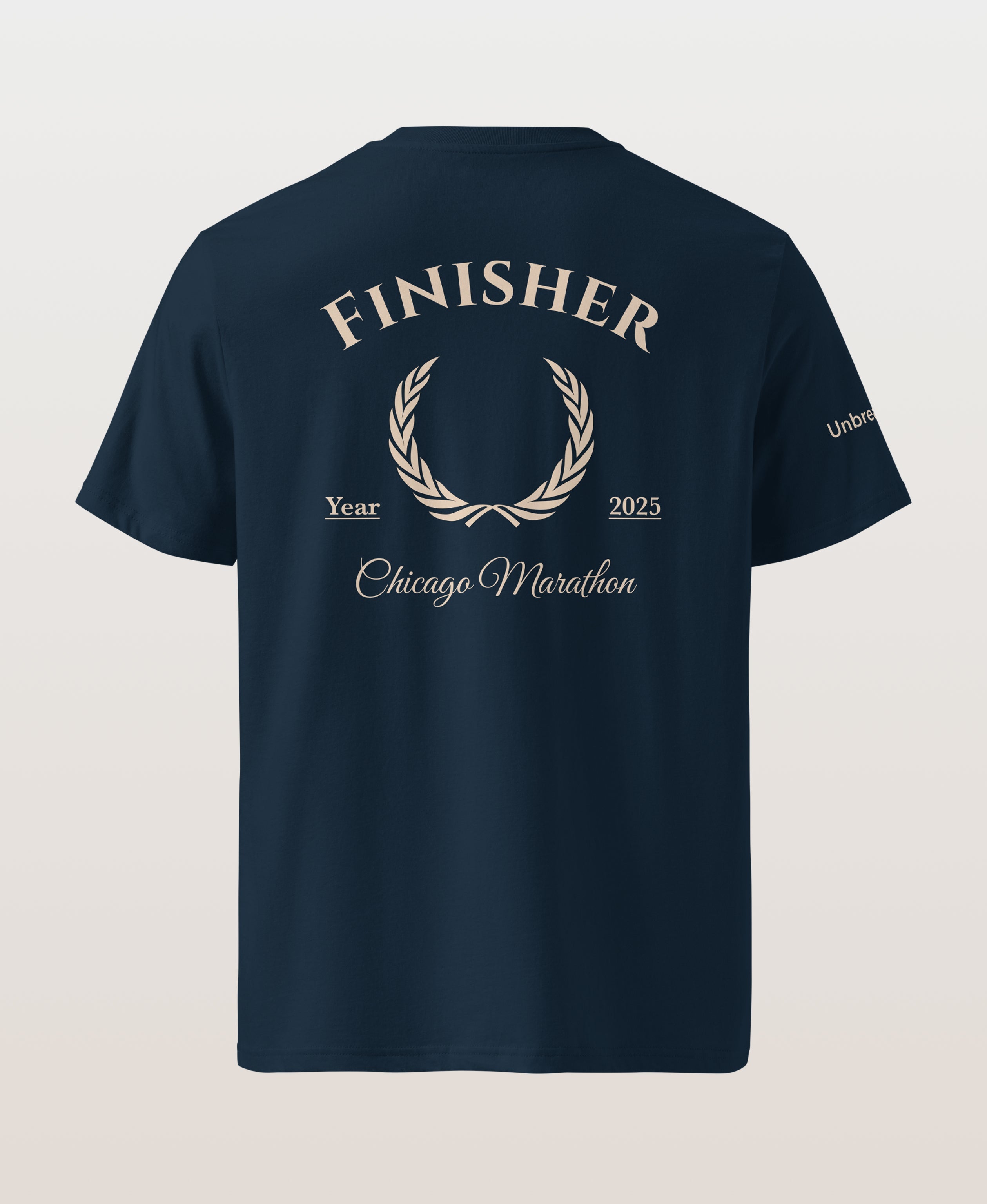 Runline Custom Finisher Crest T-Shirt Back